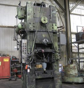 600 Ton Minster Knuckle press coming in for a rebuild