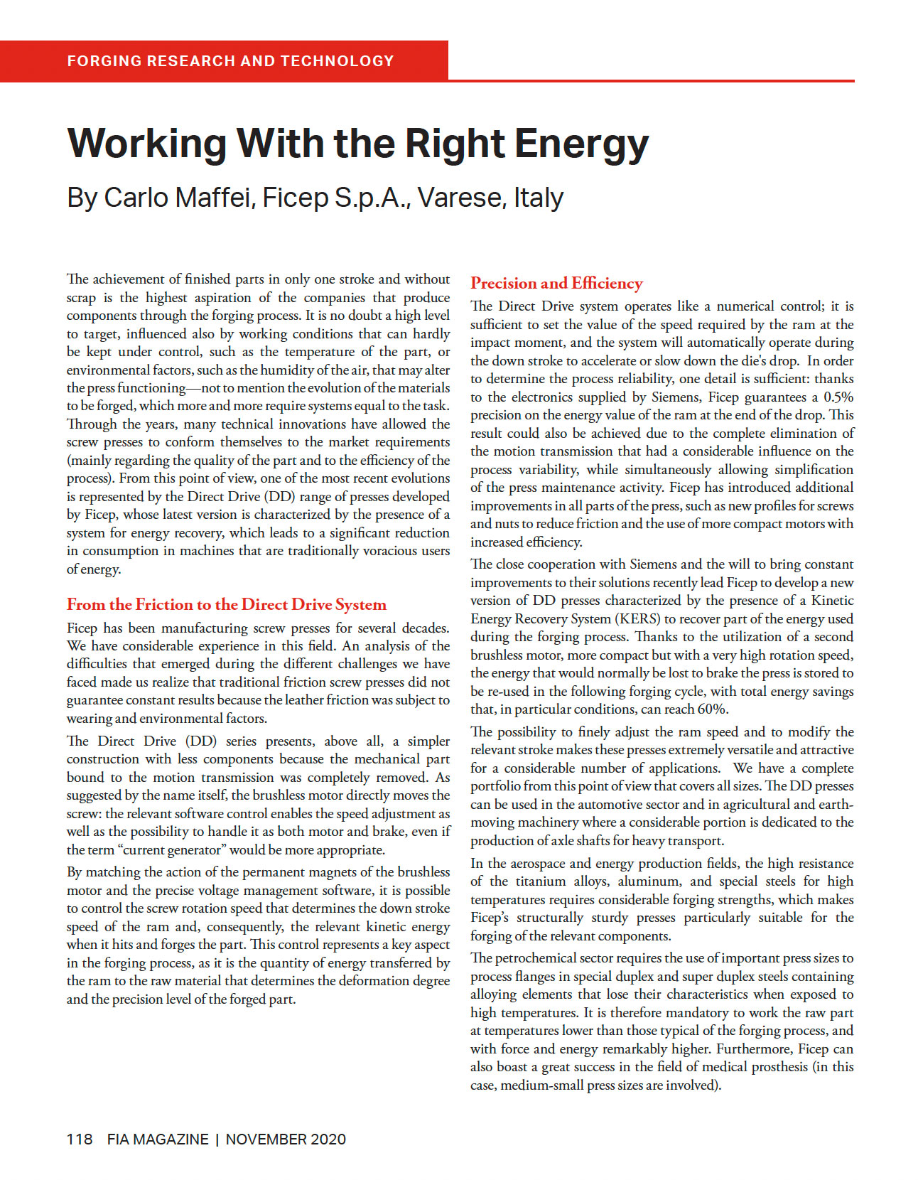 Working With the Right Energy
